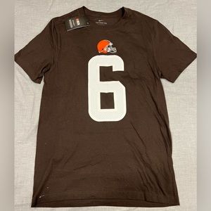 New Cleveland Browns #6 Mayfield Nike Tee - Size Small